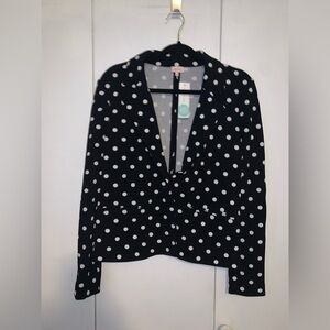 Pixley Polka Dot blazer -small